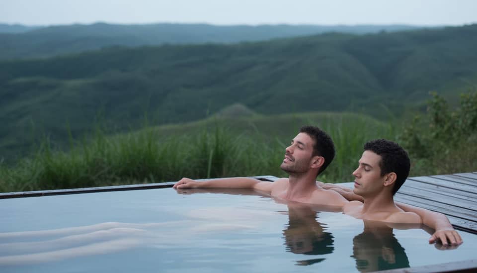 Massagem relaxante no Shiva Spa na Carícia do Vento Pousada Boutique em Monte Verde MG