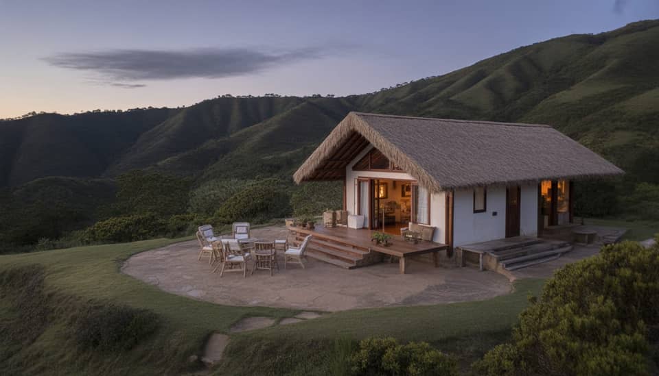 Vista da Serra da Mantiqueira em Monte Verde com clima romântico e natureza