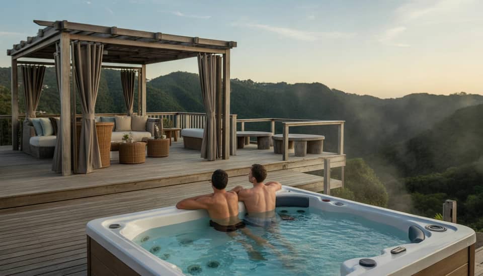 Vista das montanhas em Monte Verde a partir da Carícia do Vento Pousada Boutique com clima de privacidade e natureza